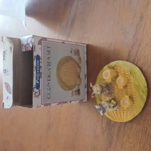 Corn pigs tea set - Picture 1 of 4
